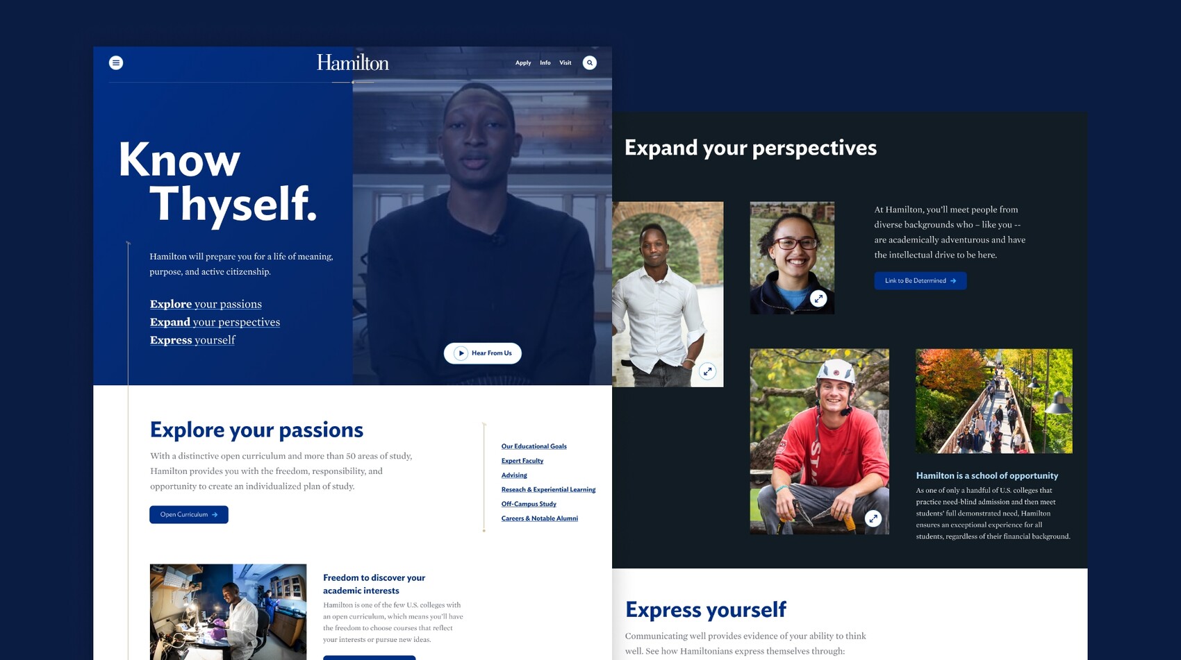 Hamilton Homepage